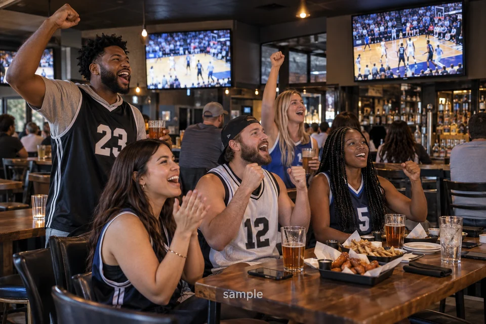 Sample sports-bar concept