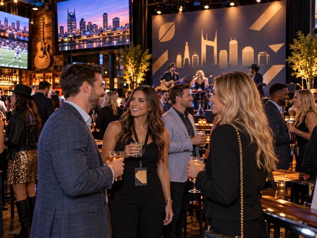 Branded bar event concept